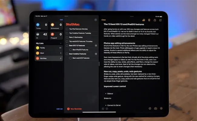 قابلیت جدید سیستم عامل iPadOS قابلیت جدید سیستم عامل iPadOS