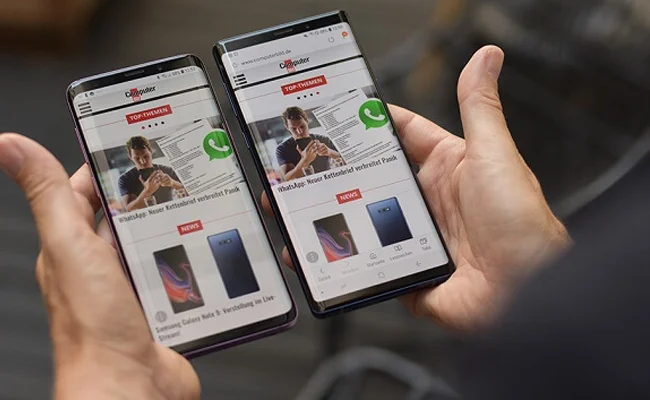 مقایسه گلکسی اس 9 پلاس مقایسه گلکسی اس 9 پلاس