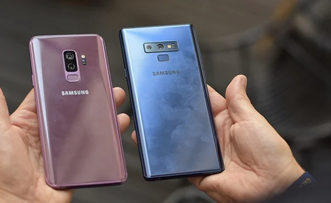 مقایسه گلکسی اس 9 پلاس مقایسه گلکسی اس 9 پلاس