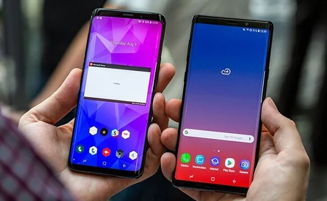 مقایسه گلکسی اس 9 پلاس مقایسه گلکسی اس 9 پلاس