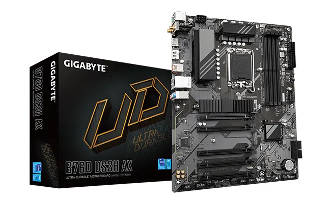 جعبه مادربرد گیگابایت B760 DS3H AX D5