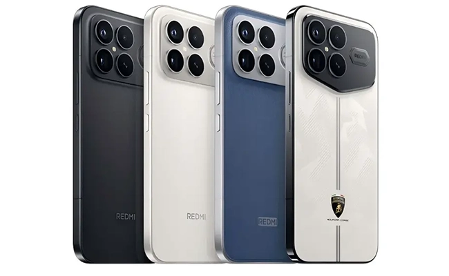 گوشی شیائومی Redmi K90 Pro Max &ndash; تمام رنگ&zwnj;ها، نمای جانبی