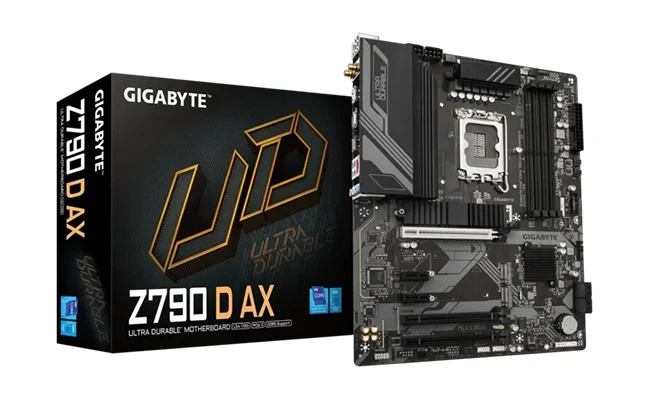 مادربرد GIGABYTE Z790 D AX DDR5 &ndash; نمای جعبه