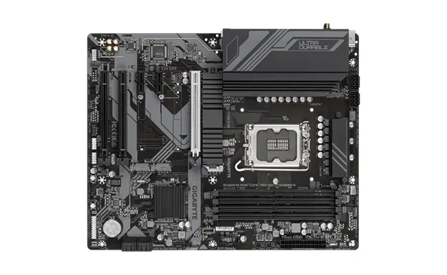 مادربرد GIGABYTE Z790 D AX DDR5 &ndash; نمای کناری