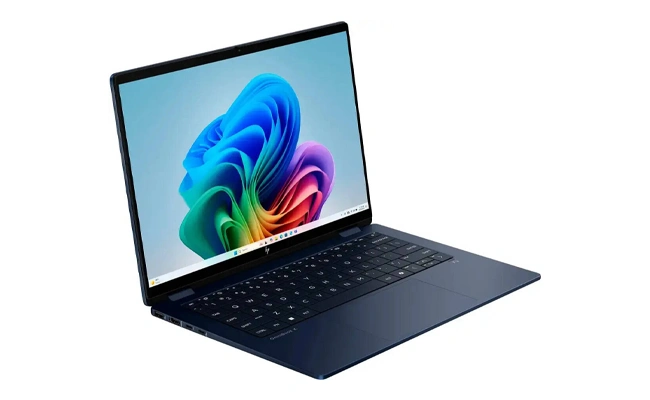 نمای سمت راست لپ تاپ HP Omnibook X Flip 14