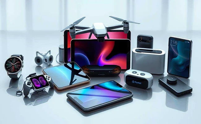 تصویر گجت&zwnj;های هوشمند مختلف 