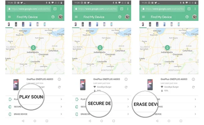  ردیابی گوشی اندروید