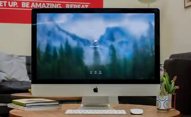 طراحی کامپیوتر بدون کیس apple imac mne92 2017