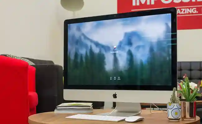 نمایشگر کامپیوتر بدون کیس apple imac mne92 2017