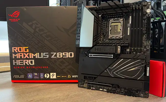 مادربرد ایسوس مدل asus rog maximus z890 hero