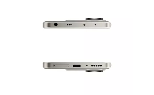 نمای پورت&zwnj;ها و درگاه&zwnj;های گوشی شیائومی Poco M7 Pro 5G شامل USB Type-C و جک هدفون
