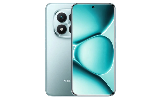 تصویر رسمی گوشی شیائومی Redmi Note 15 5G رنگ آبی آسمانی