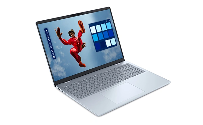 در این عکس لپ تاپ دل سری پلاس نمایش داده شده است.