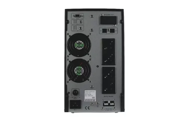 یو پی اس Titan Plus 2KVA فاران &ndash; نمای پشتی با باتری داخلی
