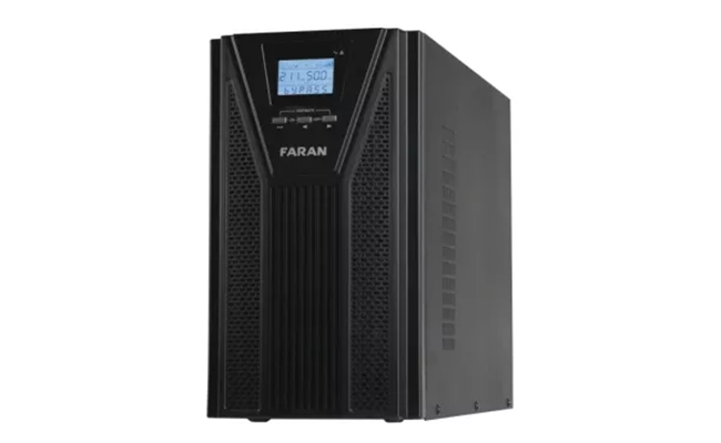 یو پی اس Titan Plus 2KVA فاران &ndash; نمای جلویی با باتری داخلی