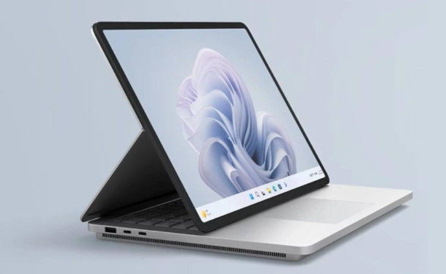 در این تصویر عکس لپ تاپ مایکروسافت استودیو نمایش داده شده است.