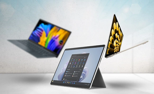 لپ&zwnj;تاپ باریک و سبک (Ultrabook) با طراحی مدرن