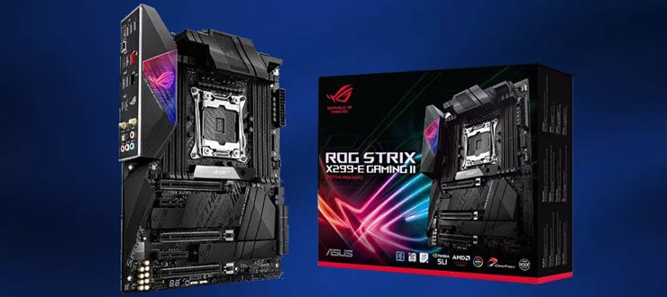 نقد و بررسی مادربرد ایسوس ROG Strix X299-E Gaming II