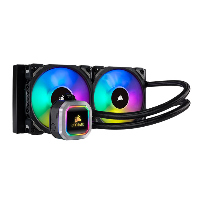 خنک کننده پردازنده Hydro Series H100i RGB PLATINUM Liquid کورسیر (آبی)