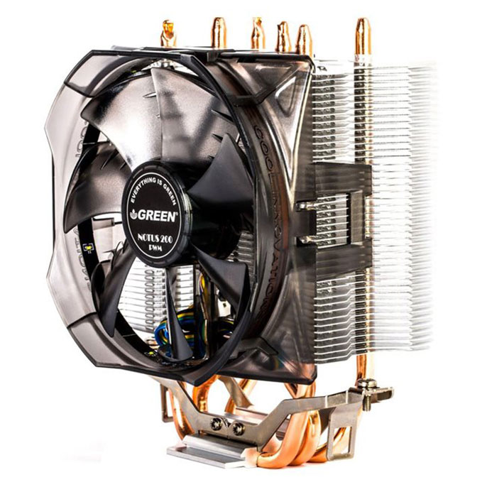 خنک کننده پردازنده NOTUS 400-PWM Air گرین (بادی)