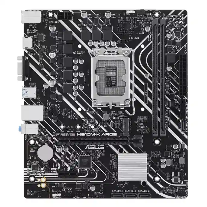 مادربرد PRIME H610M-K ARGB D5 ایسوس سوکت 1700