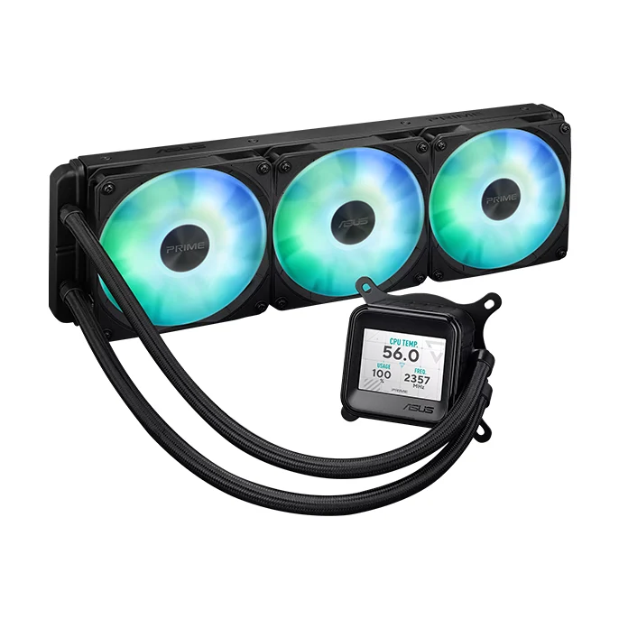 خنک کننده پردازنده Prime LC 360 ARGB LCD ایسوس (آبی)