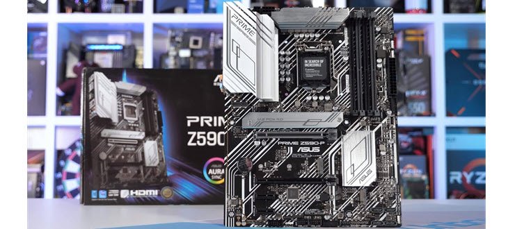 نقد و بررسی مادربرد ایسوس Prime Z590-P