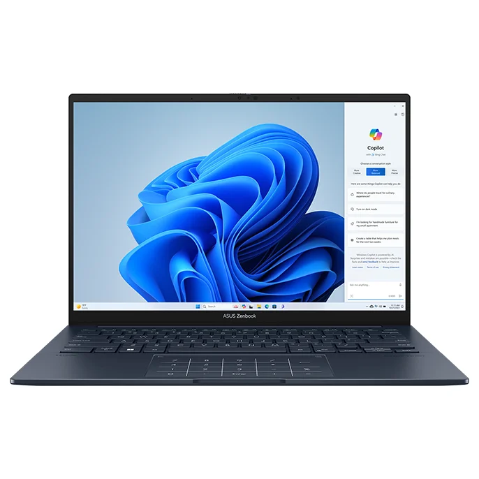 لپ تاپ Zenbook 14 UX3405MA-PZ464W ایسوس Ultra 9 16GB ا ۱۴ اینچی