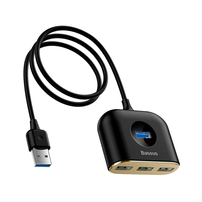 هاب USB-A چهار پورت Square Round CAHUB-AY01 بیسوس