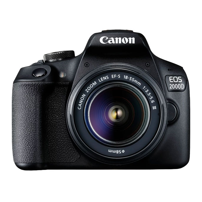 دوربین EOS 2000D کانن لنز 18-55mm DC III