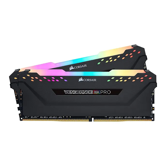 رم کامپیوتر کورسیر Vengeance RGB PRO ظرفیت 16 گیگابایت 2 کاناله فرکانس 3200 مگاهرتز