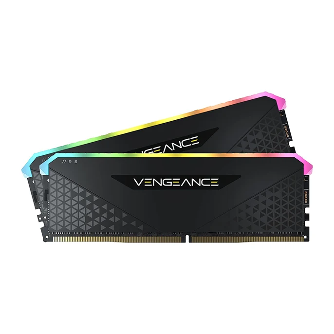 رم کامپیوتر Vengeance RGB RS کورسیر دوکاناله 32GB فرکانس 3600MHz