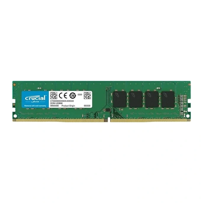 رم کامپیوتر UDIMM کروشیال تک کاناله 4GB فرکانس 2666MHz - بدون جعبه