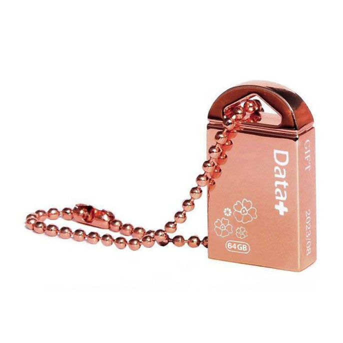 فلش مموری دیتاپلاس Gift Rose Gold ظرفیت 64 گیگابایت