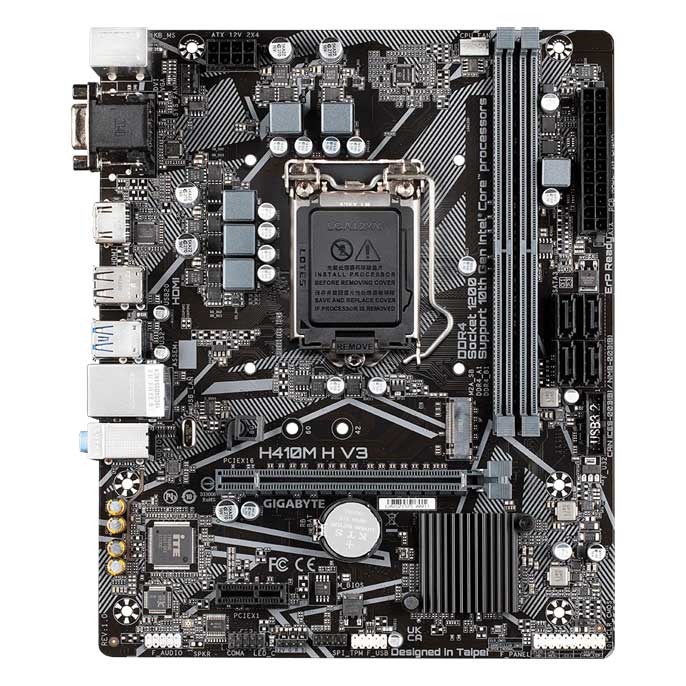 مادربرد H410M H V3 گیگابایت سوکت 1200