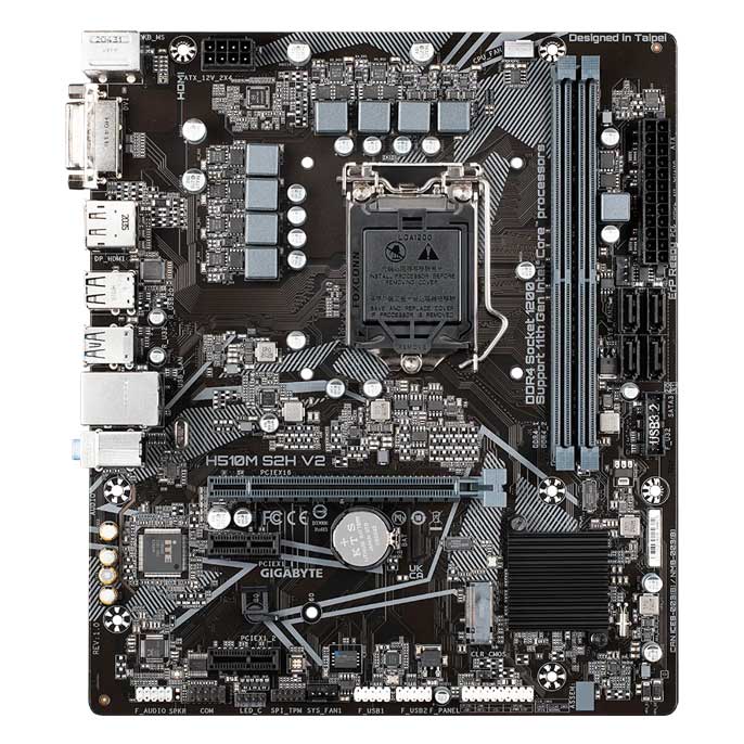 مادربرد H510M S2H V2 گیگابایت سوکت 1200