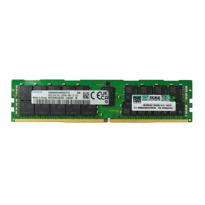رم سرور اچ پی 64GB DualRank DDR4 PC4 3200AA-RB4-12 P03053-0A1