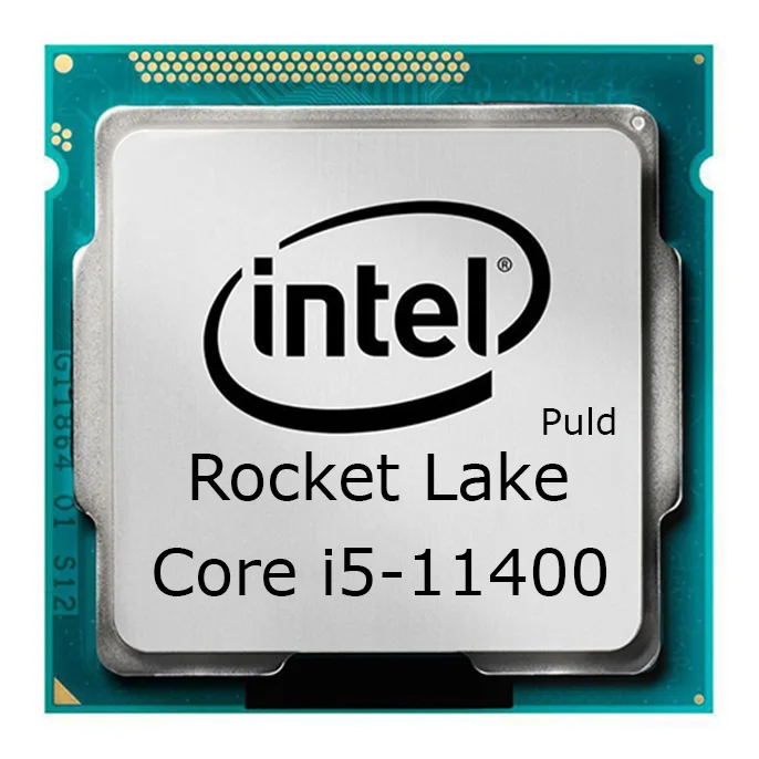 پردازنده 11400 اینتل i5 سری Rocket Lake بدون جعبه Puld