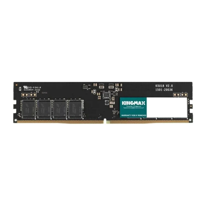 رم کامپیوتر DDR5 کینگمکس تک کاناله 16GB فرکانس 4800MHz