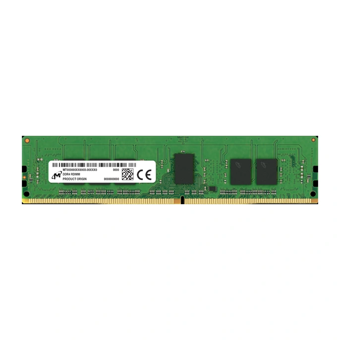 رم کامپیوتر 8GB DDR4 میکرون تک کاناله فرکانس 2666MHz - بدون جعبه