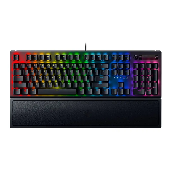 کیبورد BlackWidow V3 Yellow Switch ریزر سیمی مخصوص بازی