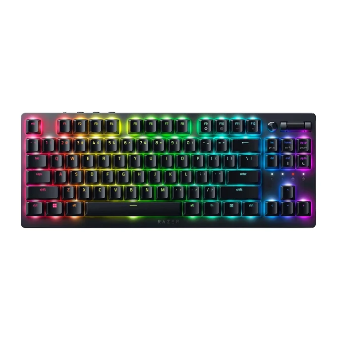 کیبورد گیمینگ DeathStalker V2 Pro Tenkeyless (Linear Red Optical Switch) ریزر بی سیم