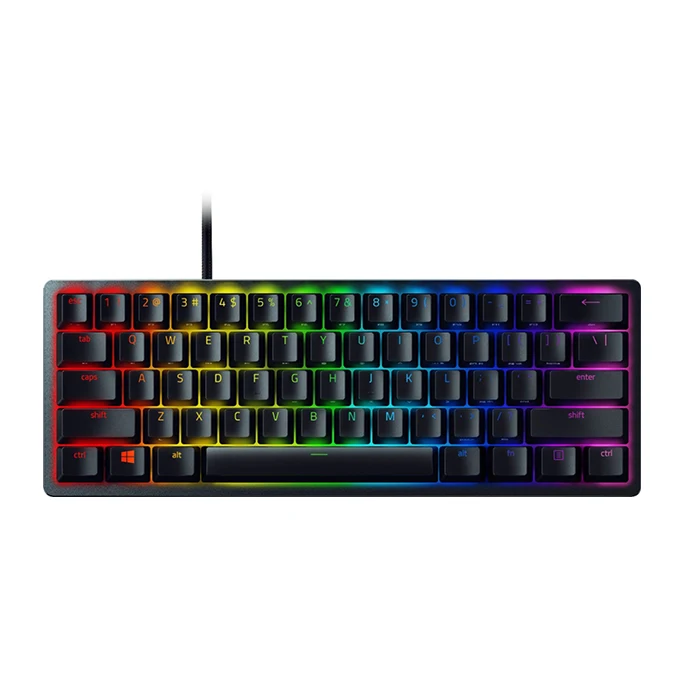 کیبورد Huntsman Mini (Purple Switch) ریزر سیمی مخصوص بازی