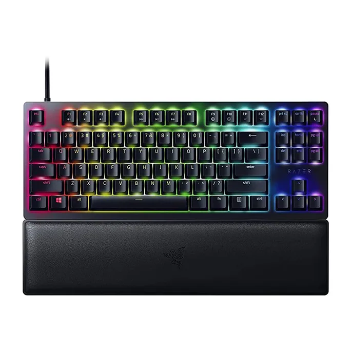 کیبورد گیمینگ Huntsman V2 Tenkeyless (Clicky Purple Optical Switch) ریزر