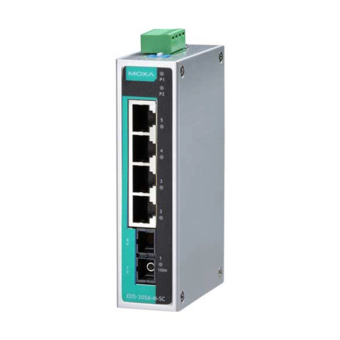 سوییچ Moxa EDS-205A 5 پورت
