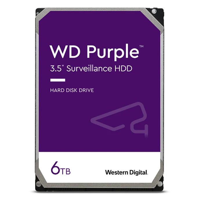 هارددیسک اینترنال ۶ ترابایتی WD62PURZ وسترن دیجیتال (بنفش)