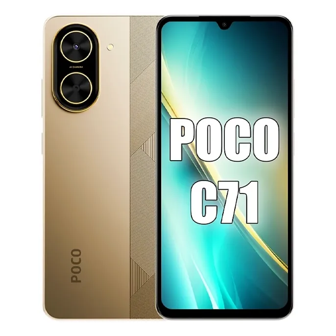 گوشی موبایل شیائومی Poco C71 ظرفیت 128 گیگابایت رم 4 گیگابایت