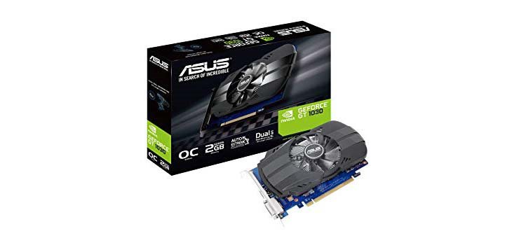 نقد و بررسی  کارت گرافیک  Asus PH-GT1030-O2G  :جمع و جور و قدرتمند