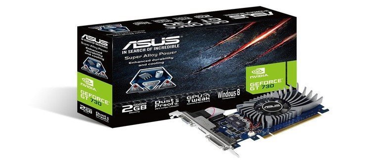 نقد و بررسی Asus GT 730 2GBDR5_BRK  و Asus GT 730_SL : میان رده کاربر پسند