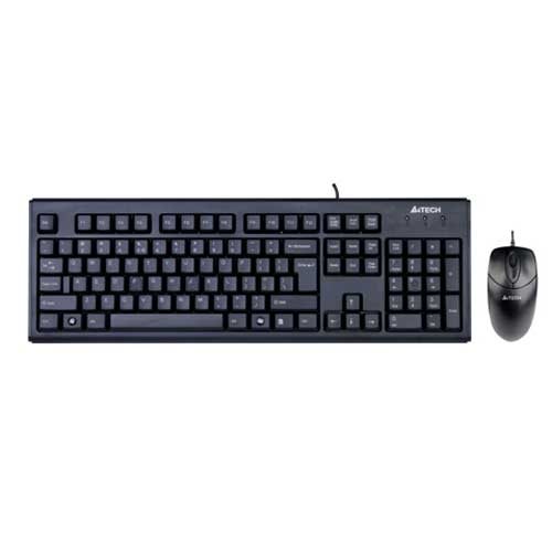 صفحه کلید و ماوس با سیم ای فورتک KR-8372